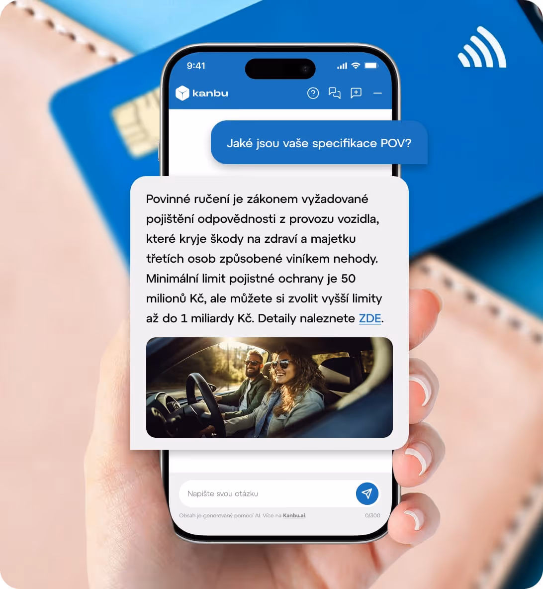 phone display with green bg