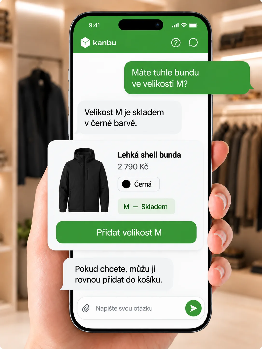 Velikost skladem