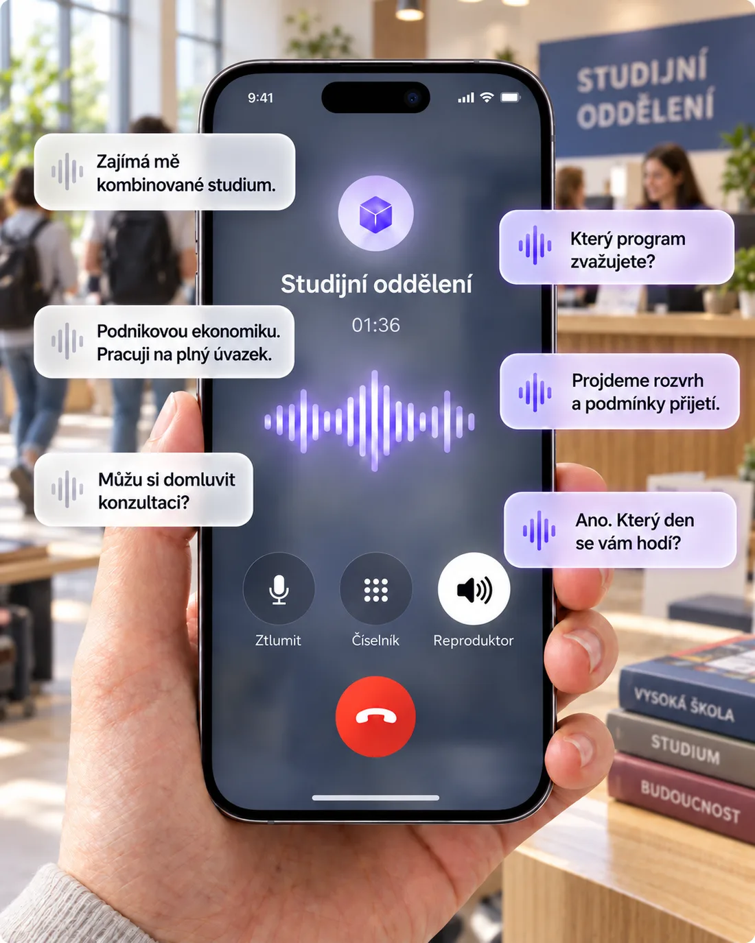 Dotaz k přihlášce po telefonu