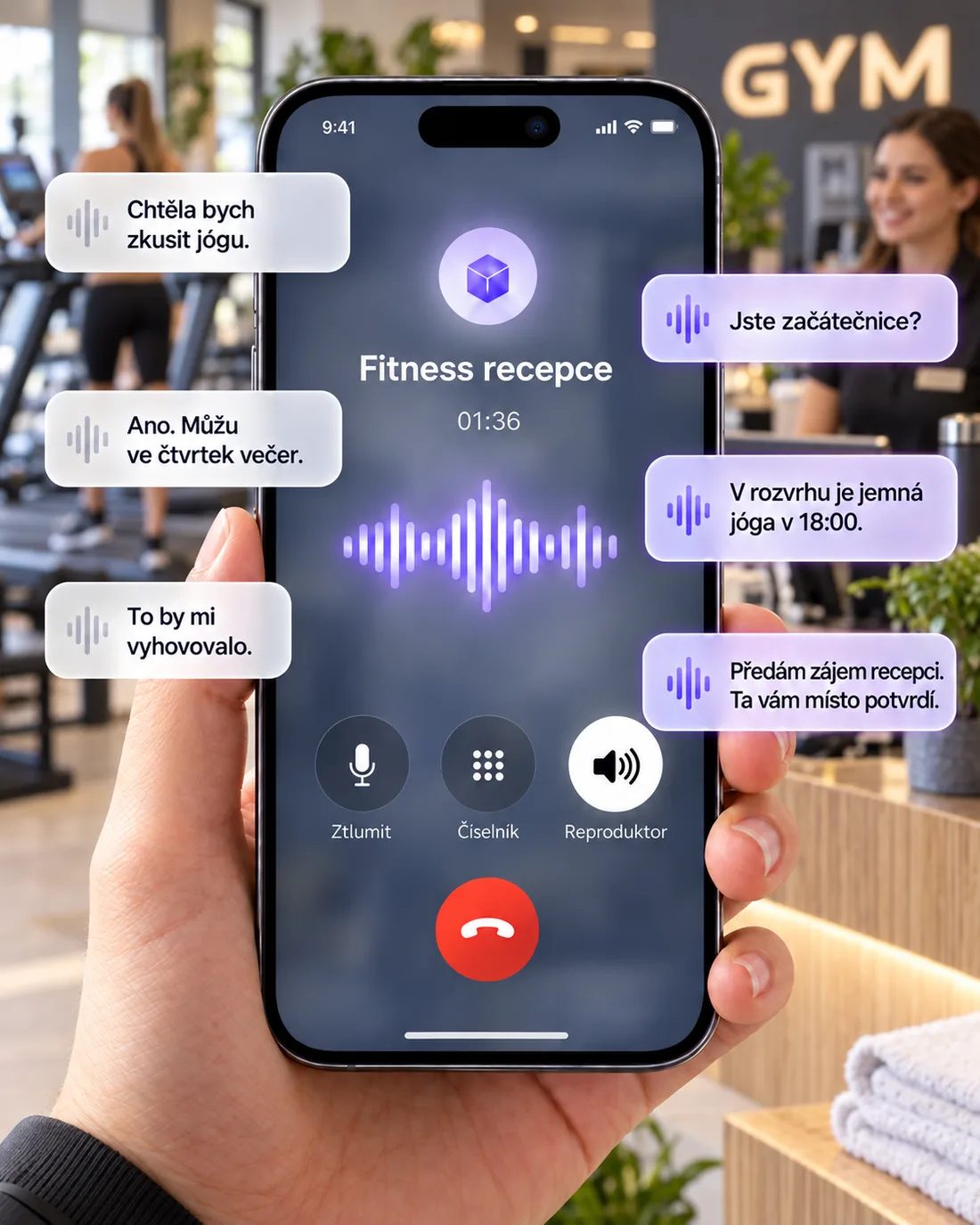 Zkušební lekce po telefonu