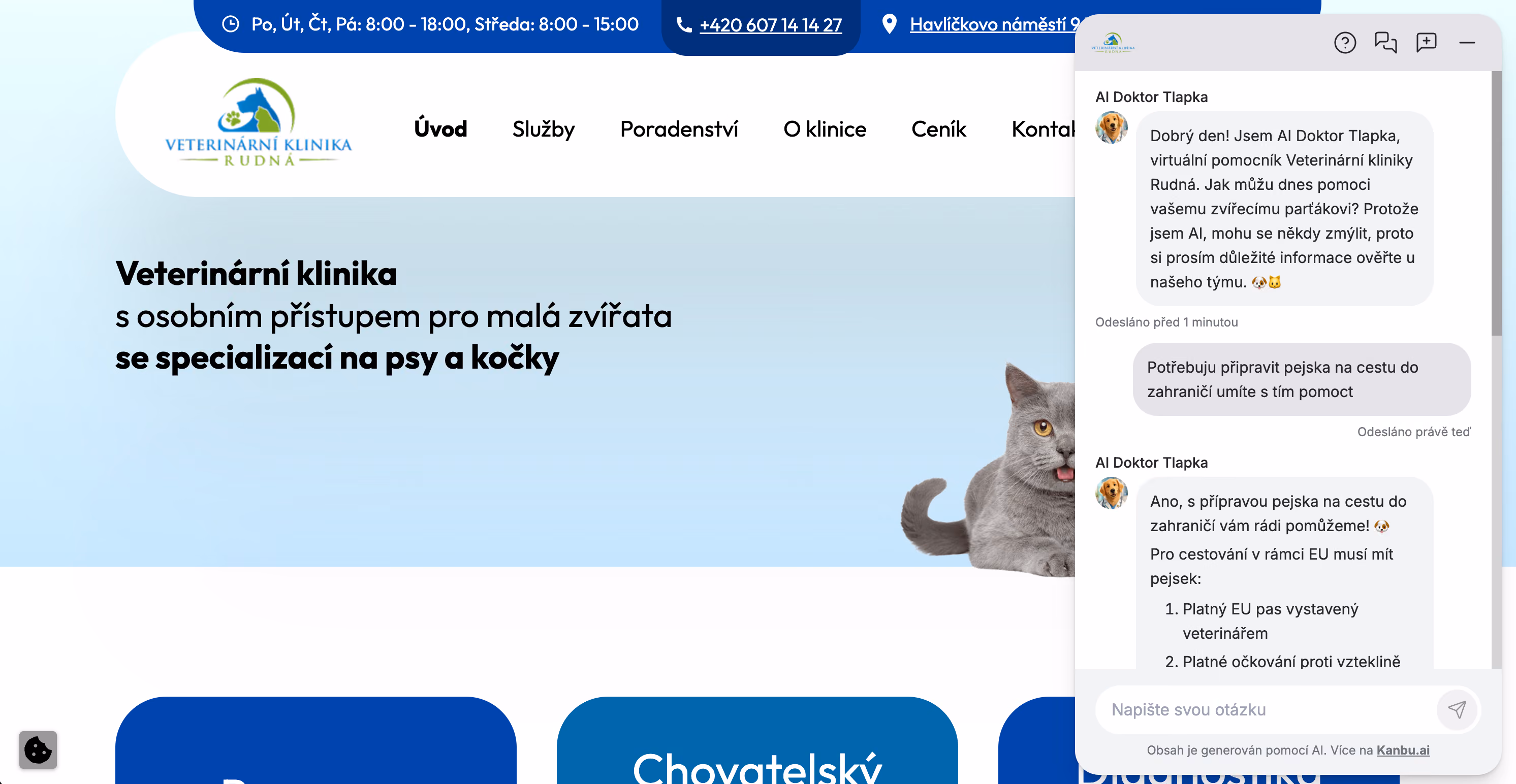 Veterinární klinika Rudná